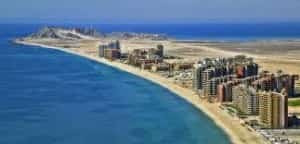 Rocky Point, Mexico, helicopter view Mexican insurance