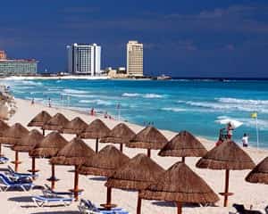 Cancun beach Mexican auto insurance at Mexican Insurance Store