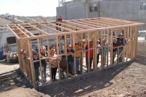 Mexico summer construction project, Church group Mexican auto insurance at Mexican Insurance Store