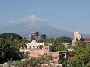 Colima w/ volcano in background Mexican car insurance at Mexican Insurance Store