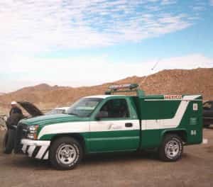 Green army vehicle Mexico auto insurance at Mexican Insurance Store