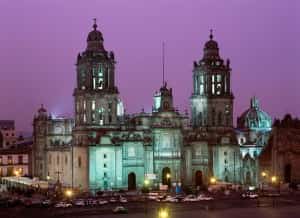 Mexico City at night Mexico insurance by MexicanInsuranceStore