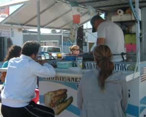 Little Argentina food truck, Rosarito Beach Mexican car insurance at MexicanInsuranceStore.com is required!