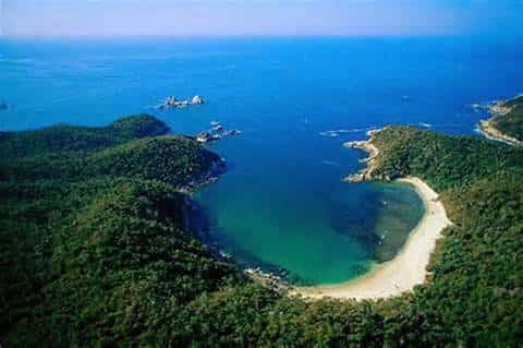 Some People Say.... The Most Beautiful Beach in North America Is Bahias de Huatulco, Oaxaca Mexico Mexican Auto Insurance for Canadians