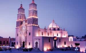 Hidalgo church Mexican auto insurance at MexicanInsurance.com