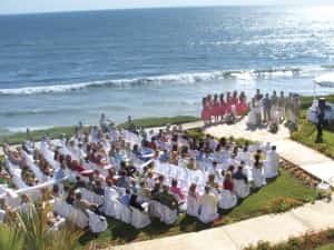 Wedding ceremony, Puerto Nuevo, Baja Mexican insurance online from MexicanInsuranceStore.com
