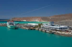 Turquoise water, La Paz Mexican auto insurance from MexicanInsuranceStore.com