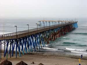 Rosarito Beach pier Mexico insurance by MexicanInsuranceStore.com