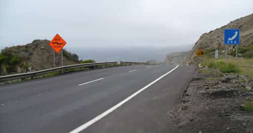 Ocean fog, scenic Highway 1, Ensenada Mexico insurance from MexicanInsuranceStore.com