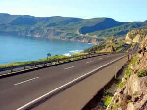 Scenic road, Tijuana Ensenada Highway 1 Mexican auto insurance from MexicanInsuranceStore.com