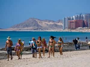 Beach background, Rocky Point Mexican insurance for Rocky Point