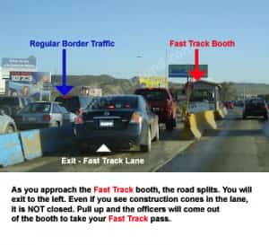 Fast Pass Lane Mexican insurance with MexicanInsuranceStore.com