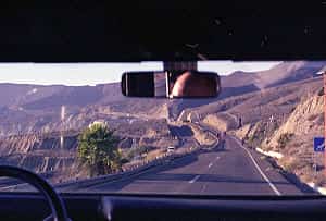 Driving into Mexico on a divided toll road to San Miguel de Allende Mexican Insurance Store Mexican auto insurance