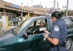 San Ysidro Port of Entry in San Diego Mexican Insurance for San Diego