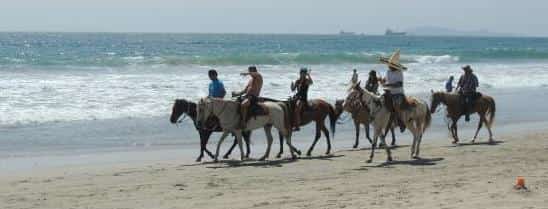 Rosarito Beach on horseback Mexican insurance for Chula Vista