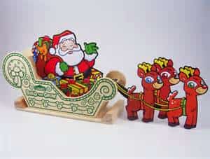 Santas Sleigh Mexican insurance for autos from Mexican Insurance Store.com
