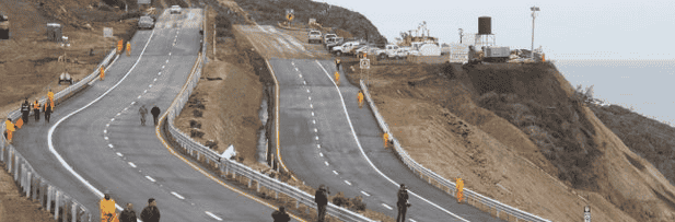 Tijuana-Ensenada highway repairs Mexico auto insurance for federal highways
