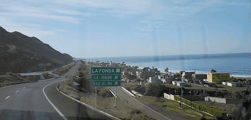 Ensenada scenic toll road Mexican insurance for tourists