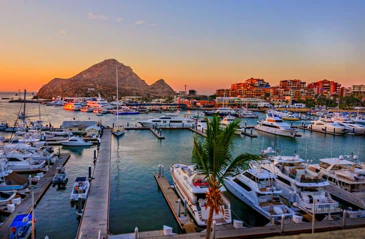 Cabo San Lucas dock Mexican insurance for fishing