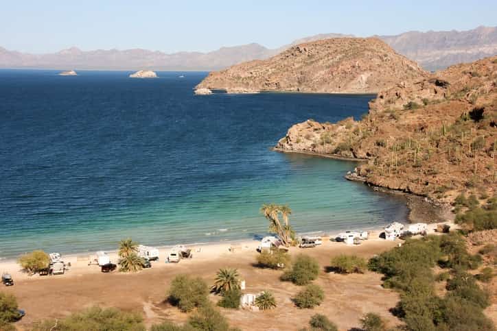 Beach Camping in Baja California, Mexico Mexican Insurance Coverage