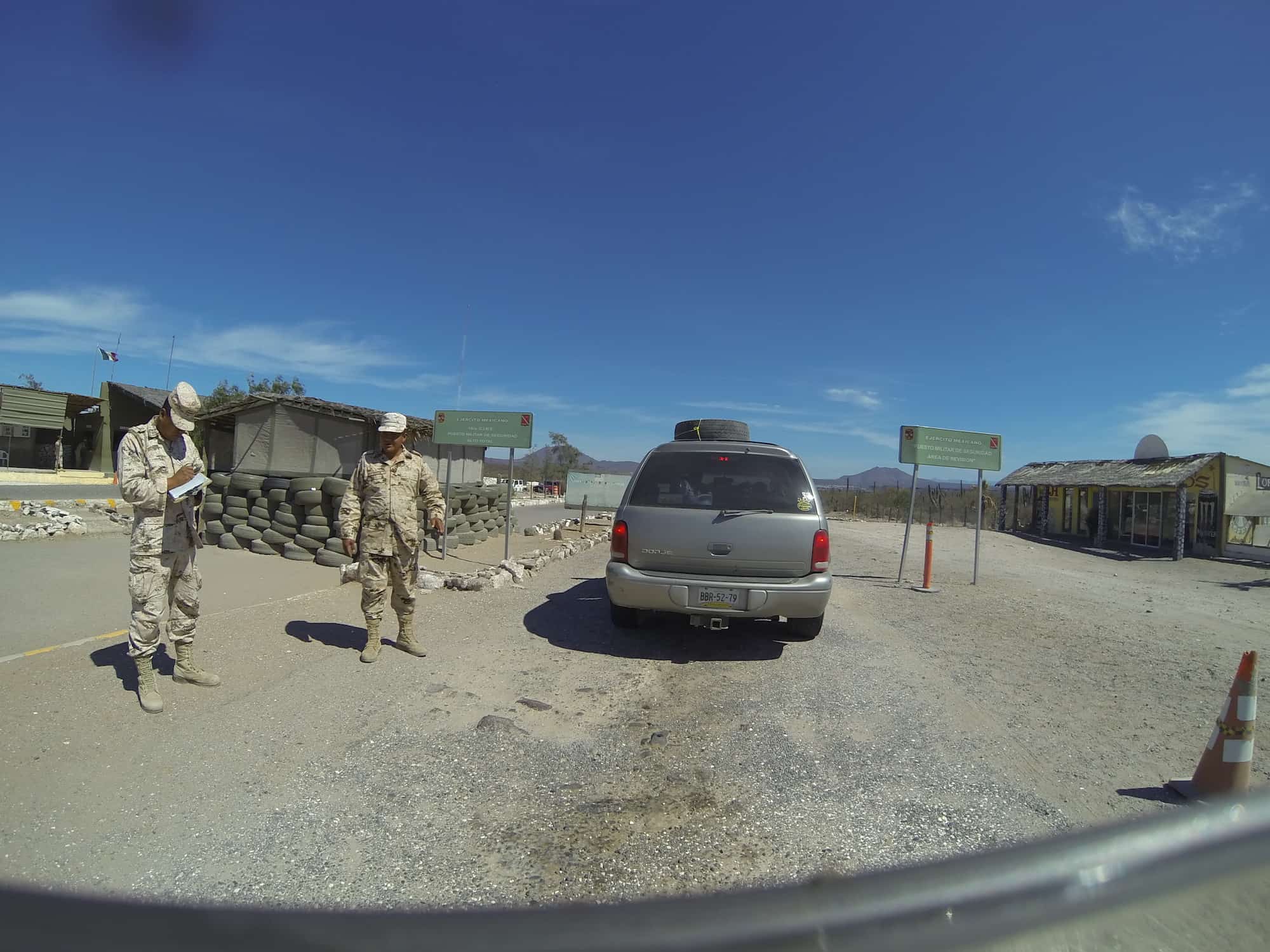 Military Checkpoints In Mexico