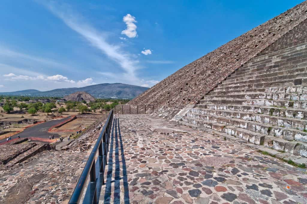 Pyramid of the Moon in Teotihuacan