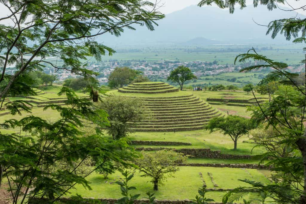 Guachimontones - Round pyramids in Teuchitlan Jalisco